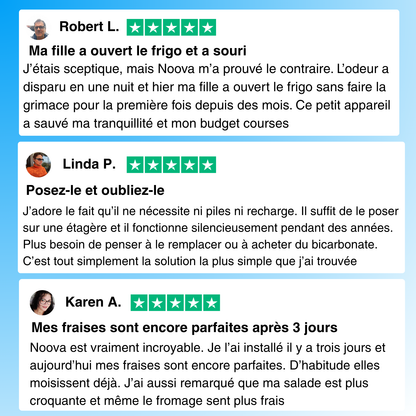 Noova™ Purificateur pour réfrigérateur
