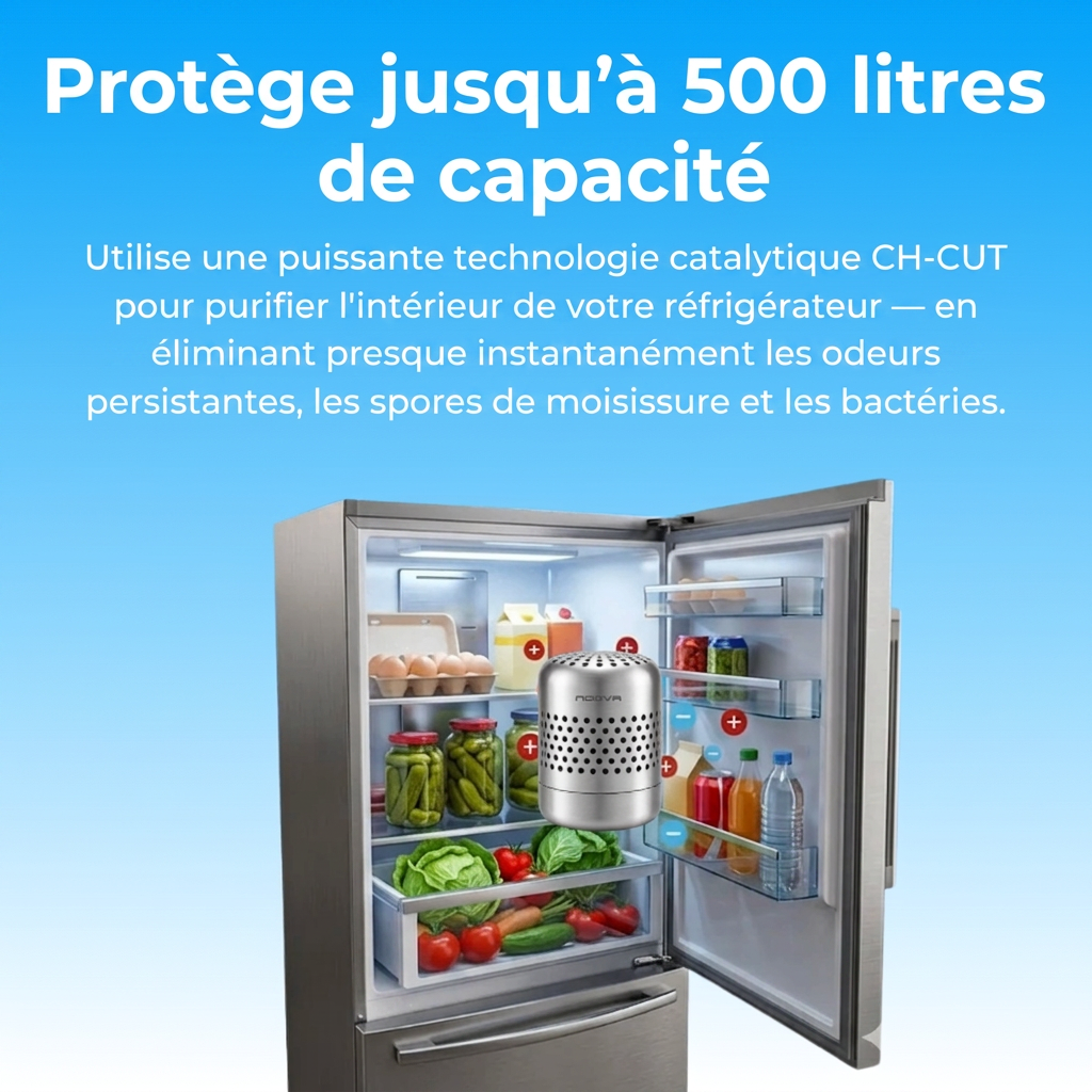 Noova™ Purificateur pour réfrigérateur